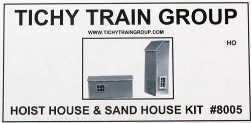 Tichy Train Group - Ho Hoist House & Sand House Kt - 8005