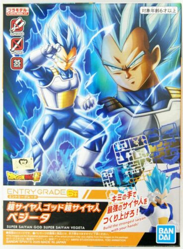 Bandai - Gundam Models - 3 Ssgss Vegeta Dragon Ball Entry Grade - 2520501