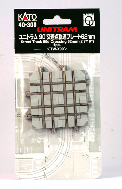 Kato - N Unitram Street Track 90deg X - 40300