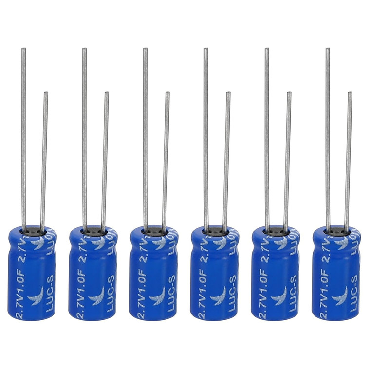 NCE Power for DCC - Super Capacitors 2.7v 6pk - 306