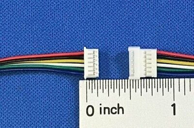 NCE Power for DCC - 6 Pin Wiring Harness Sets 4pk - 311