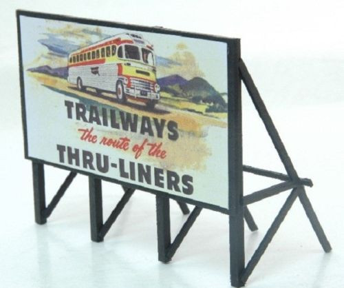 JL Innovative Design - Ho Bus Sign 1950s - 976