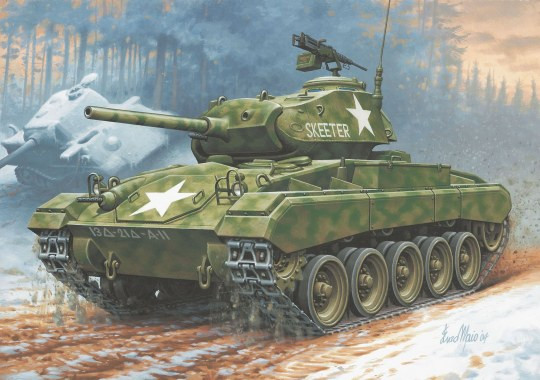 Revell Monogram Germany - M24 Chaffee 1:76 - 3323