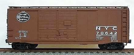 Accurail - Ho 40' Aar Dd Steel Boxcar Nyc - 3603