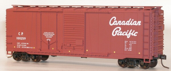 Accurail - Ho 40' Cd Boxcar Cp - 3809
