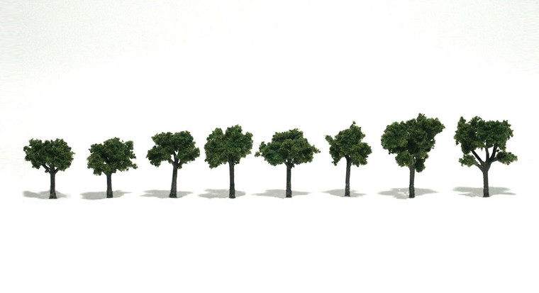 Woodland Scenics - Rm Med Green Trees 3/4-1 1/4' - 1501