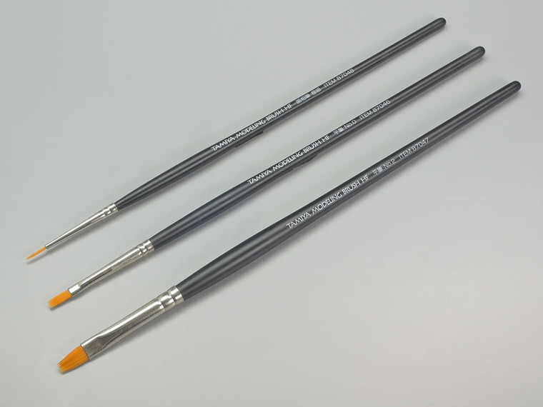 Tamiya Paint - Hobby Kits - Modeling Brush HF Standard Set - 87067