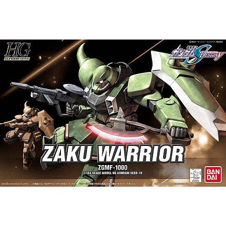 Bandai - Gundam Models - 18 Zaku Warrior Gundam Seed Destiny HG - 131415