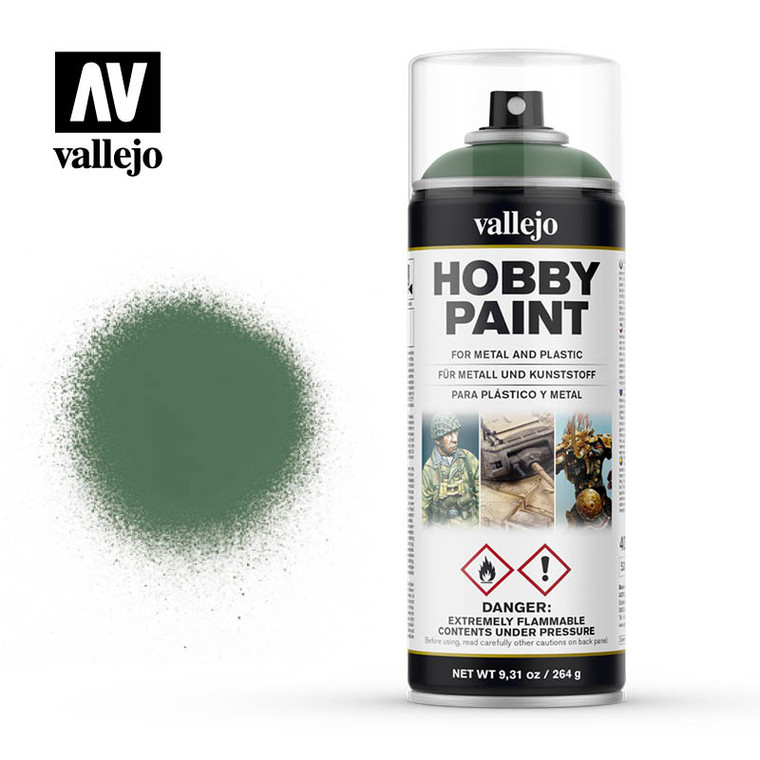 Vallejo Acrylic Paints - Fantasy Color Sick Green Spray - 28028
