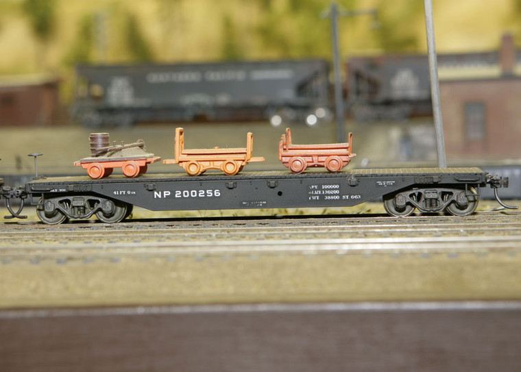 Central Valley Models - Ho 41' FLAT CAR KIT NP - 1003