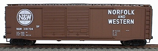 Accurail - Ho Aar Riveted Dbl Dr Box N&W - 5225