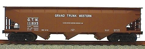 Accurail - Ho AAR 3bay HOPPER GTW - 7515