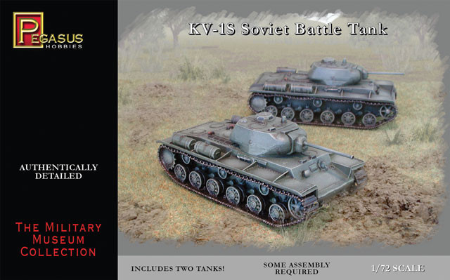 Pegasus - Kv-1S Tanks 1:72 - 7667
