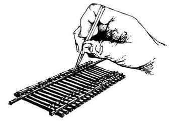 Central Valley Models - Ho SHORT BRIDGE TIE SECTION - 190210