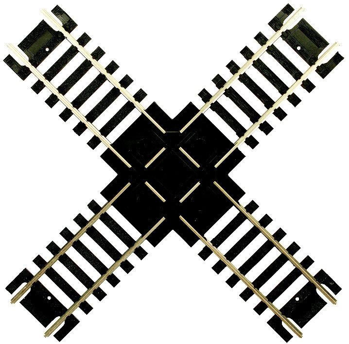 Atlas Model Railroad Co. - Ho C100 90 Degree Crossing - 176