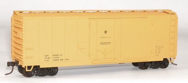 Accurail - Ho 40'Is Boxcar Dataonly Yello - 3195