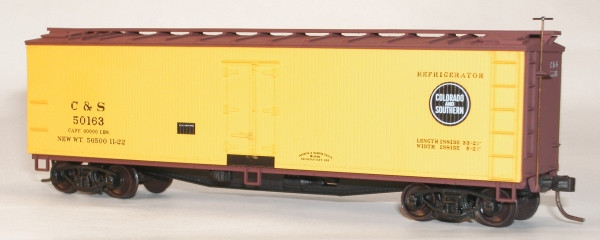 Accurail - Ho 40' Wood Reefer C&S - 4841