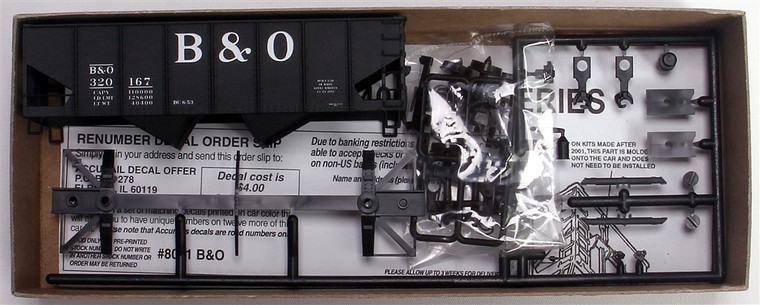 Accurail - Ho Os Twin Hoppers B&O - 25332