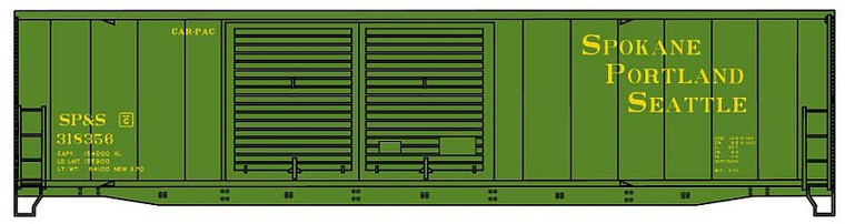 Accurail - Ho 50'Dd Steel Boxcar Sp&S - 59091