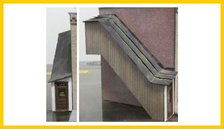 RS Laser Kits - HO Enclosed two story stairwel - 2521