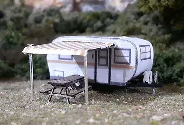 Osborn Model Kits - N 15' Travel Trailer - 3126