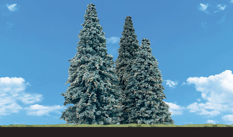 Woodland Scenics - Clasc Trees Blue Needle 2.5-4' - 3566