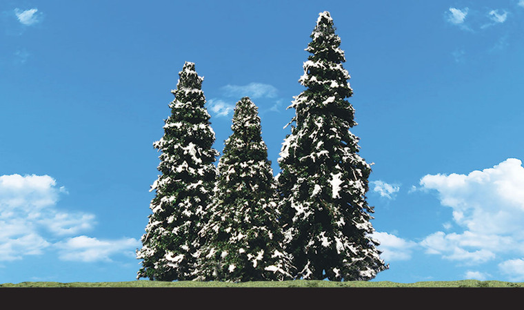 Woodland Scenics - Clasc Trees Sno Dusted 2.5-4' - 3567
