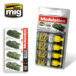 Mig Ammo Books - RUSSIAN 4BO MODULATION SET - 7004