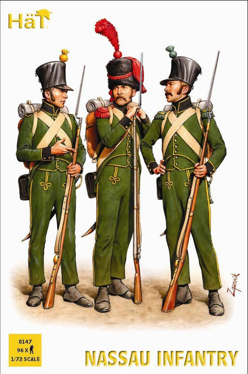 HaT Industries Figures - Nassau Infantry 1:72 - 8147