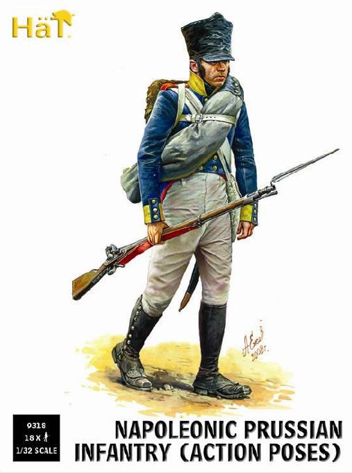 HaT Industries Figures - Prussian Infantry Action Poses - 9318