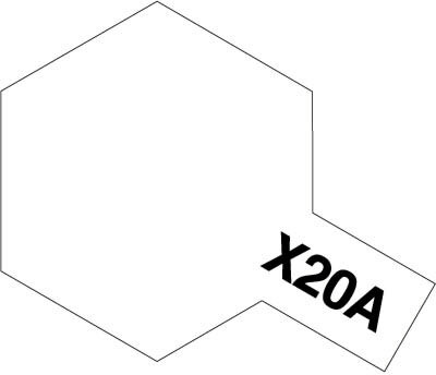Tamiya Paint - Hobby Kits - X-20A Thinner 10ml 6@2.50 - 81520