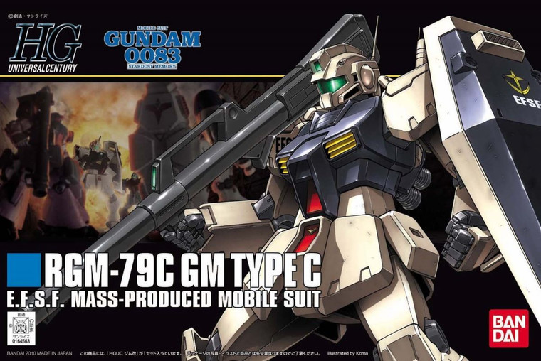 Bandai - Gundam Models - Rgm-79C Gm Type C Hguc - 2106140
