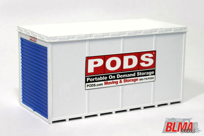 BLMA Models RR - N Pods Moving & Storage Cont - 615