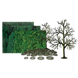 JTT Trees & Shrubs - Deciduous 6' Scenic Kit 6pk - 92067