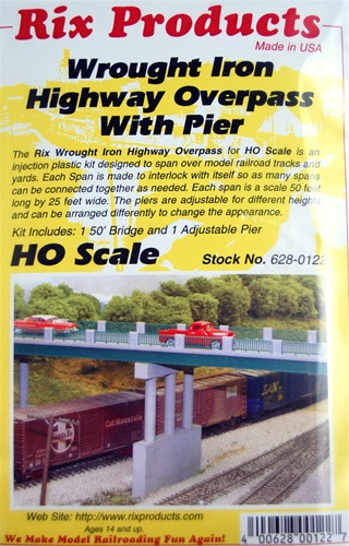 Pike Stuff - Ho Wrought Iron Overpass W/pr - 6280122