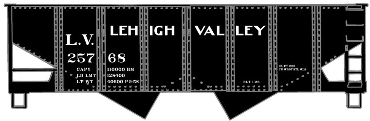 Accurail - Ho Usra Twin Hopper Lv - 2577