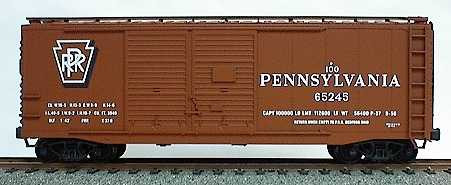 Accurail - Ho 40' Dd Steel Boxcar Prr - 3604