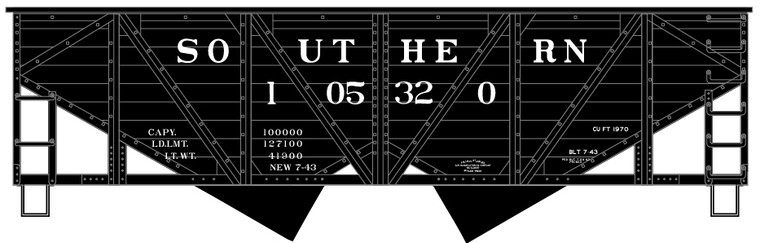 Accurail - Ho Wood Side Twin Hop So - 27111