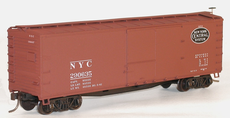 Accurail - Ho 40' Dbl Sheath Box Nyc - 46063