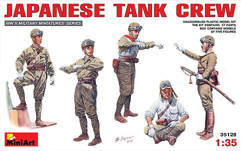 Mini Art Models - Japanese Tank Crew 1:35 - 35128