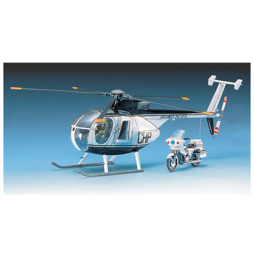 Academy Models - Hughes 500D Police Copter 1:48 - 12249