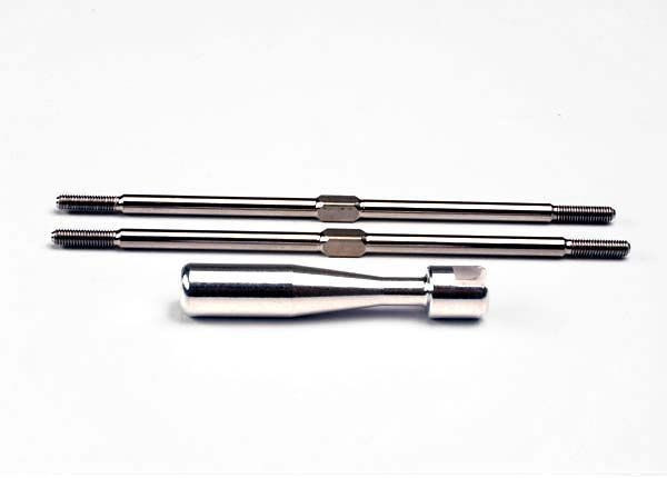 Traxxas R-C - E-Max Turnbuckles Titanium - 2339X