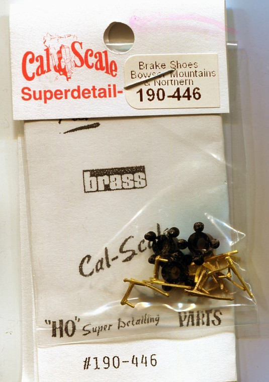Cal-Scale Train Parts - Ho Brake Shoe Set Bwsr M1 M1A - 446