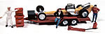 JL Innovative Design - Ho Dragster & Trailer W/tools - 922