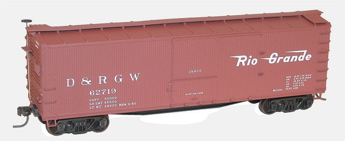 Accurail - Ho 40'Ds Wood Box D&Rgw - 46311