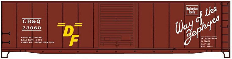 Accurail - Ho 50'Steel Boxcar Burl - 50081
