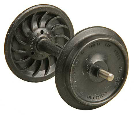 Kadee Quality Products - G Black Ribbed Metal Wheels - 961