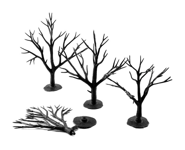 Woodland Scenics - 3'-5' Deciduous Tree Armatures - 1122