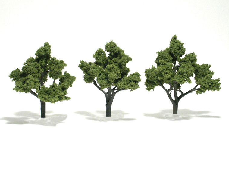 Woodland Scenics - Rm Lt Green Trees 4'-5' 3pk - 1509
