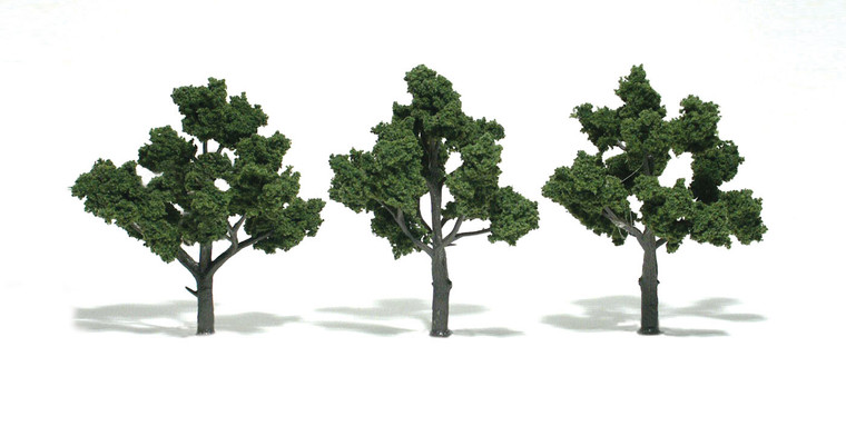 Woodland Scenics - Rm Med Green Trees 4'-5' 3pk - 1510